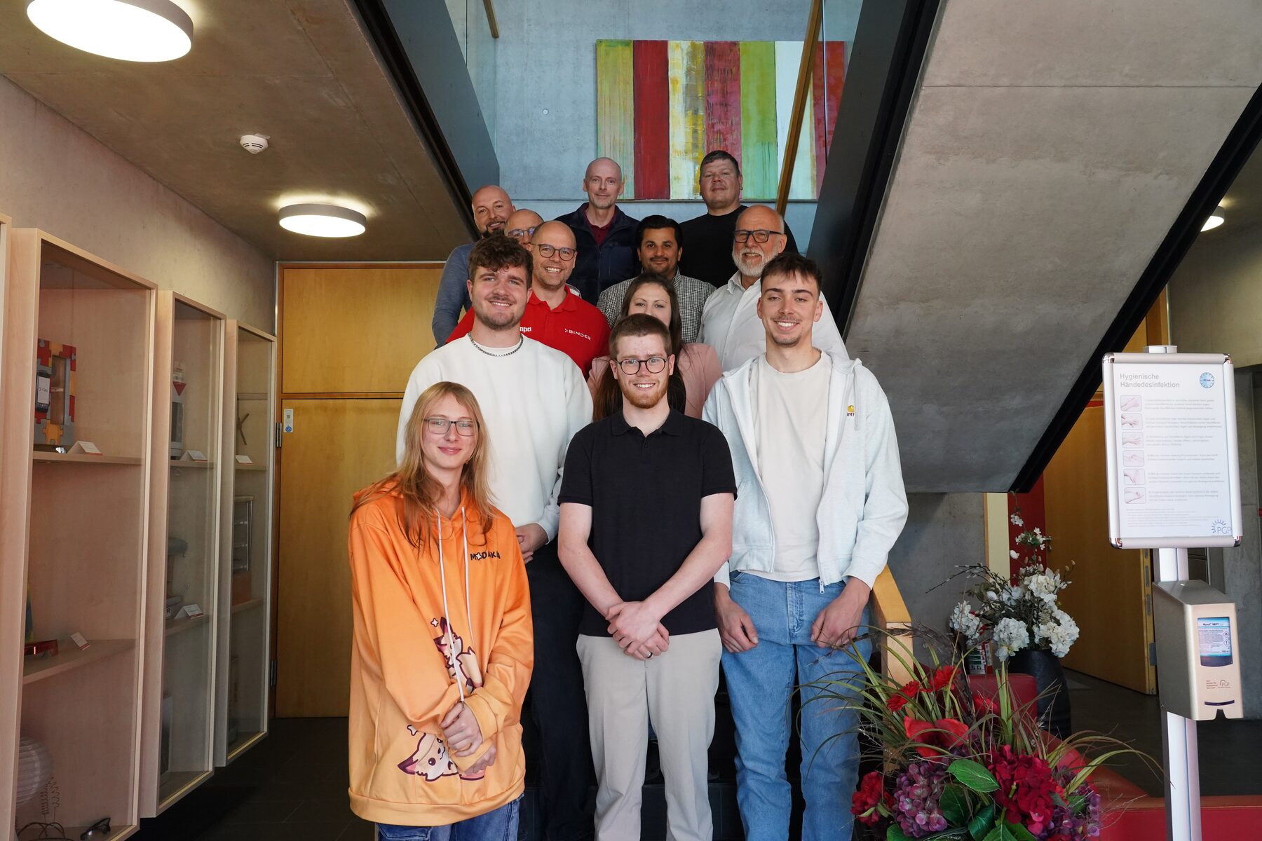 TEAM statt EGO: Martin Strobel bei BINDER zur Nacht der Ausbildung
